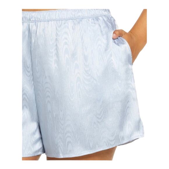 Open Edit pajama shorts lounge pull on blue size 2X - Picture 4 of 4